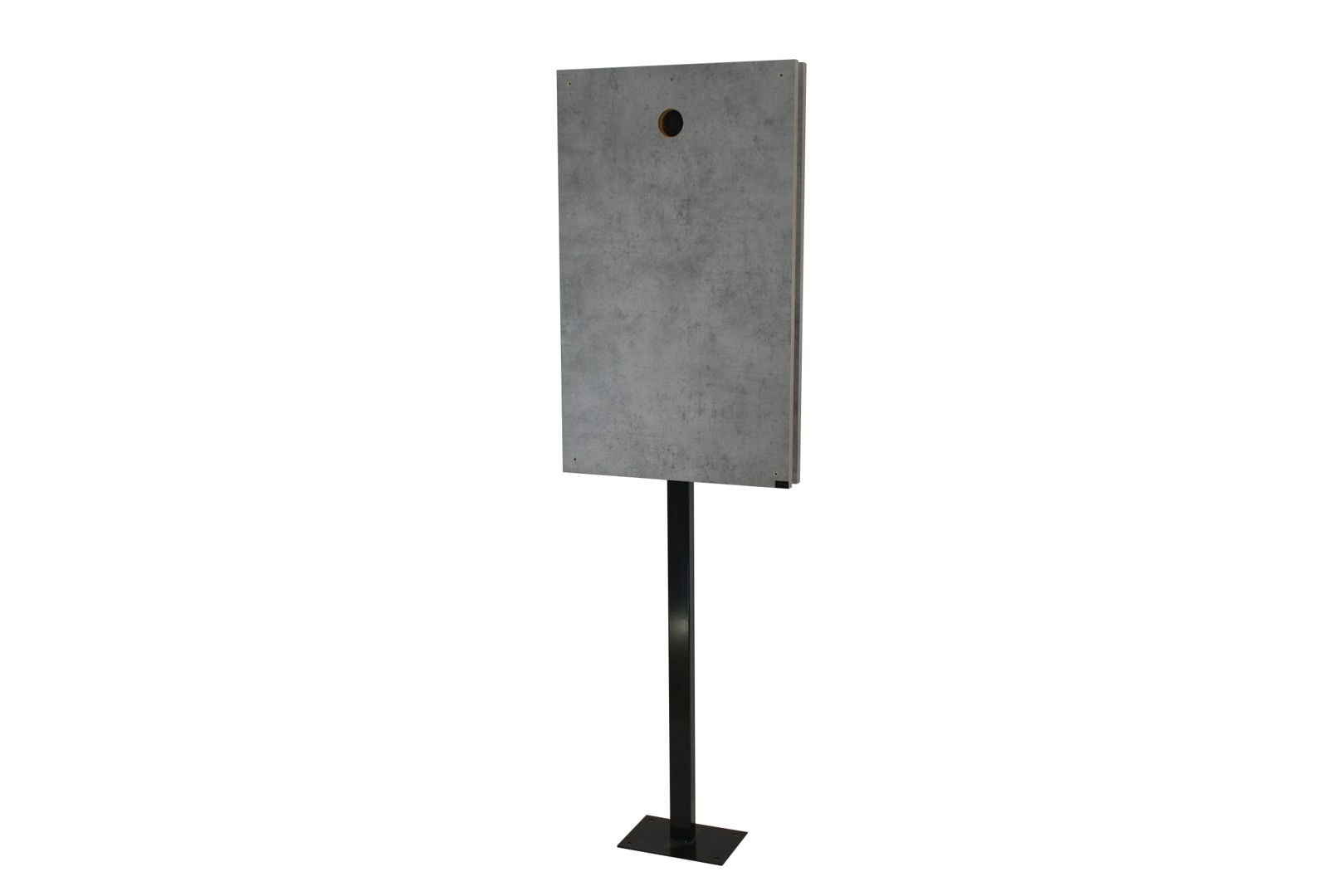 Μονό stand με δυο επιφάνειες τσιμέντο για 43'' tv
