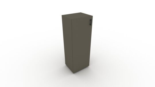 Ερμάριο City 45BH ψηλό από μελαμίνη Soft Black