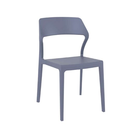 Καρέκλα Snow Dark Grey