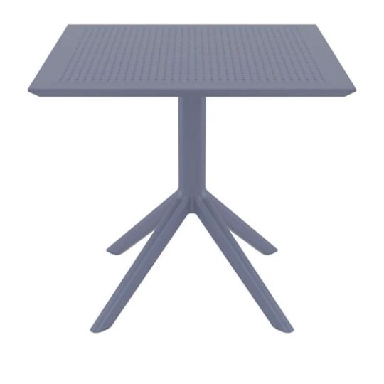 Τραπέζι τερτάγωνο Sky Dark Grey 80