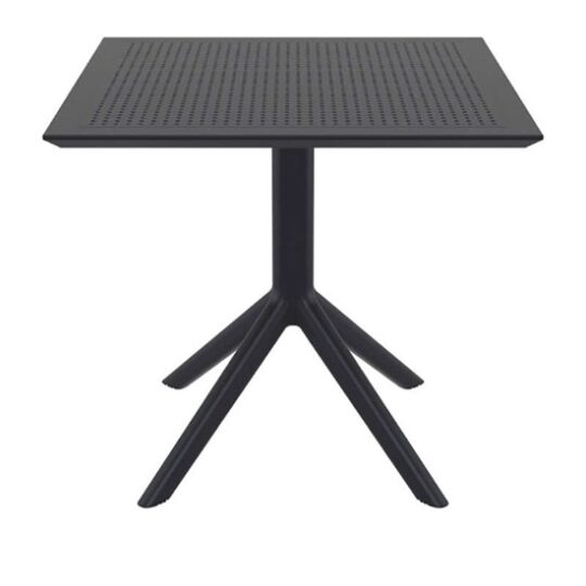Τραπέζι τερτάγωνο Sky Black 80