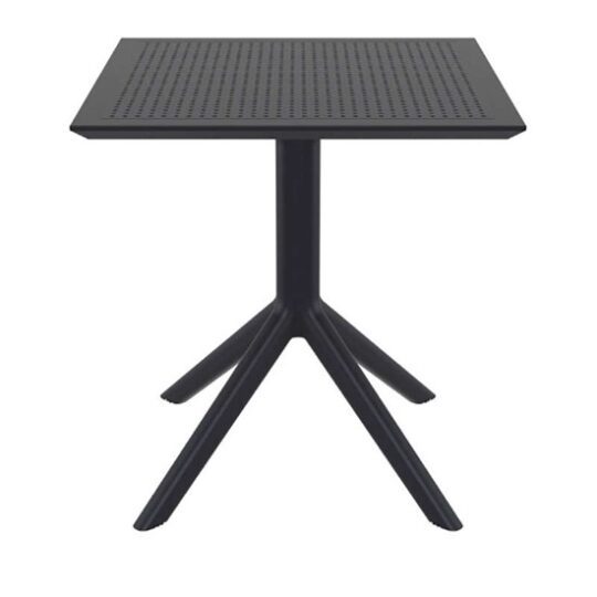 Τραπέζι τερτάγωνο Sky Black 70