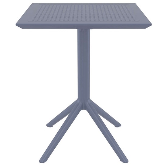Τραπέζι τερτάγωνο Sky Dark Grey 60