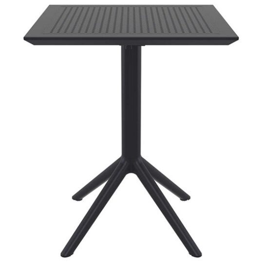 Τραπέζι τερτάγωνο Sky Black 60