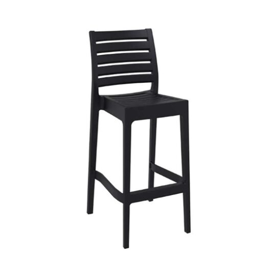 Σκαμπό Ares Black