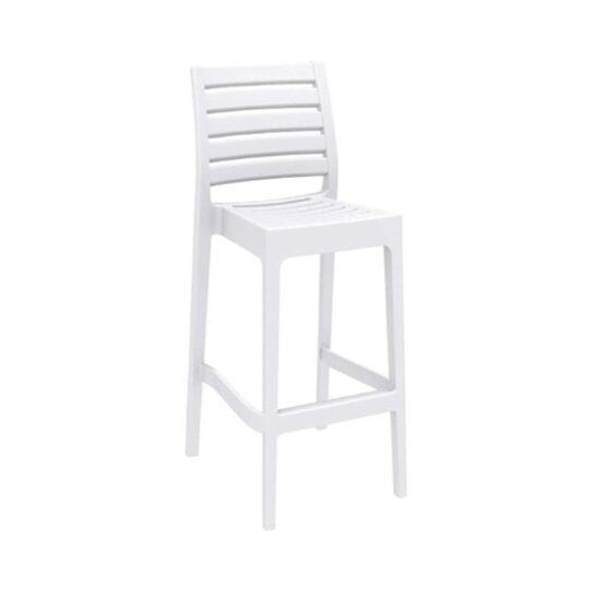 Σκαμπό Ares White