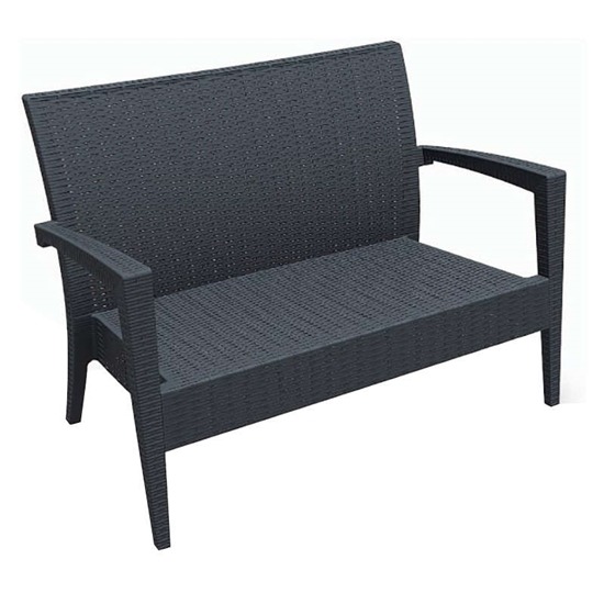 Καναπές Πολυπροπυλενίου Miami Dark Grey